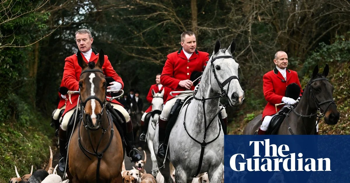 Labour ‘alienating rural people’ with plan to ban trail hunting, says Countryside Alliance | Hunting
