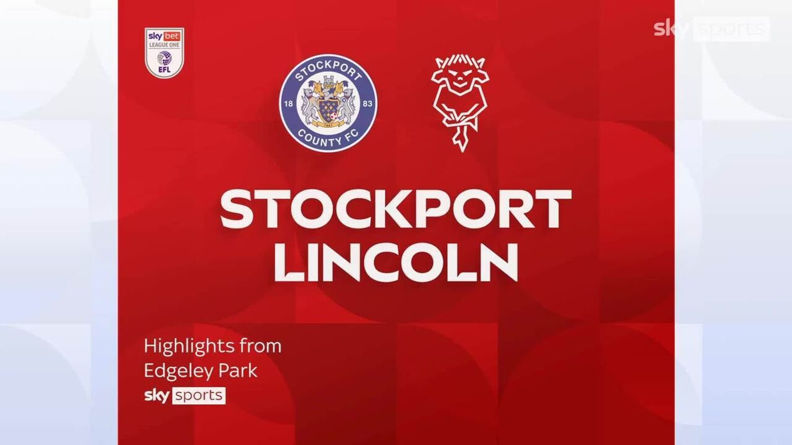 Stockport 1-2 Lincoln