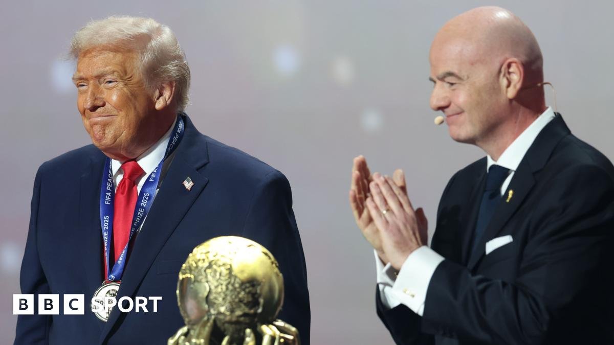 President Trump wins inaugural Fifa Peace Prize