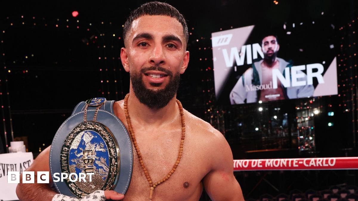 Shabaz Masoud beats Peter McGrail to win European super-bantamweight title