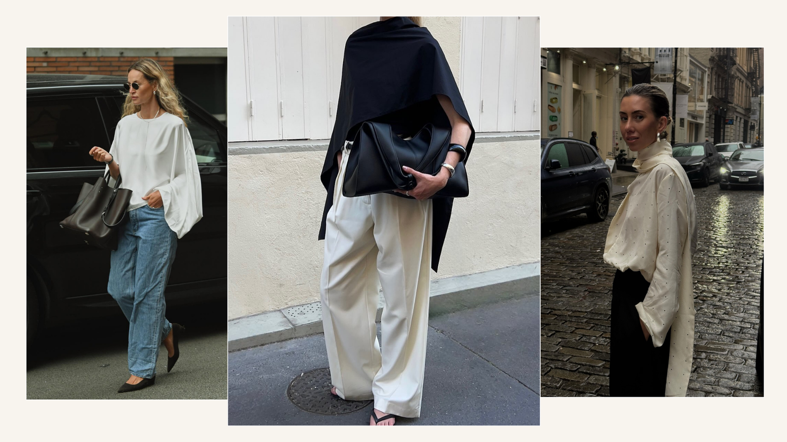 The Best Satin Blouses to Go With Jeans and Trousers in December 2025