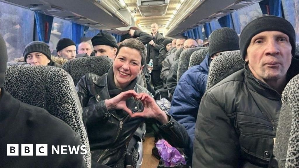 Belarusian prisoners celebrate release after US lifts sanctions