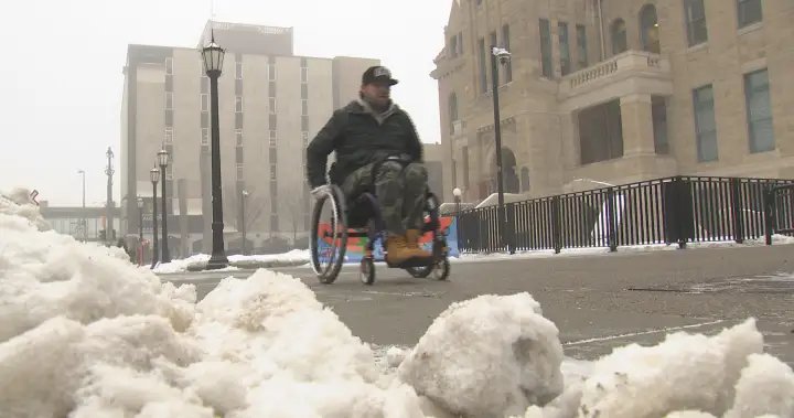 Calgary man highlights mobility challenges caused by snow, ice buildup – Calgary