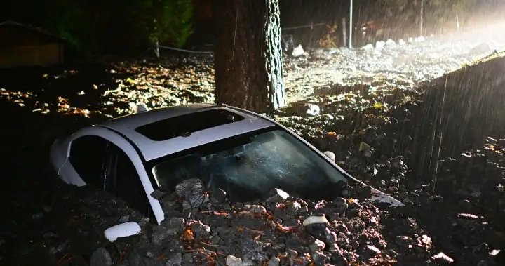 Severe atmospheric river causes flooding, mudslides in Southern California – National