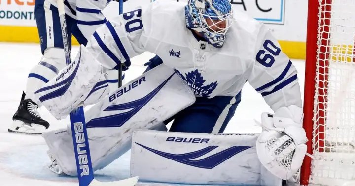 Injured Leafs G Joseph Woll out at least a week