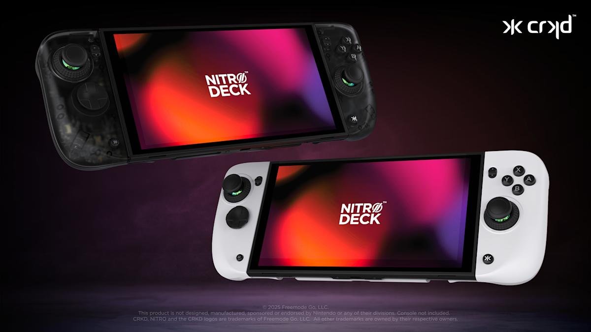 CRKD’s Nitro Deck 2 works for both the Nintendo Switch and Switch 2
