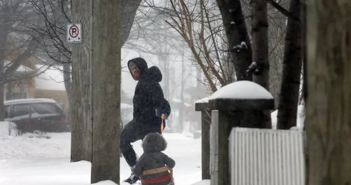 Freezing rain, snow expected in parts of Ontario on Boxing Day