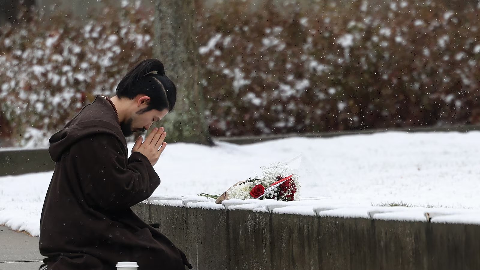 ‘We made eye contact’: Brown University student describes alleged gunman bursting into lecture hall