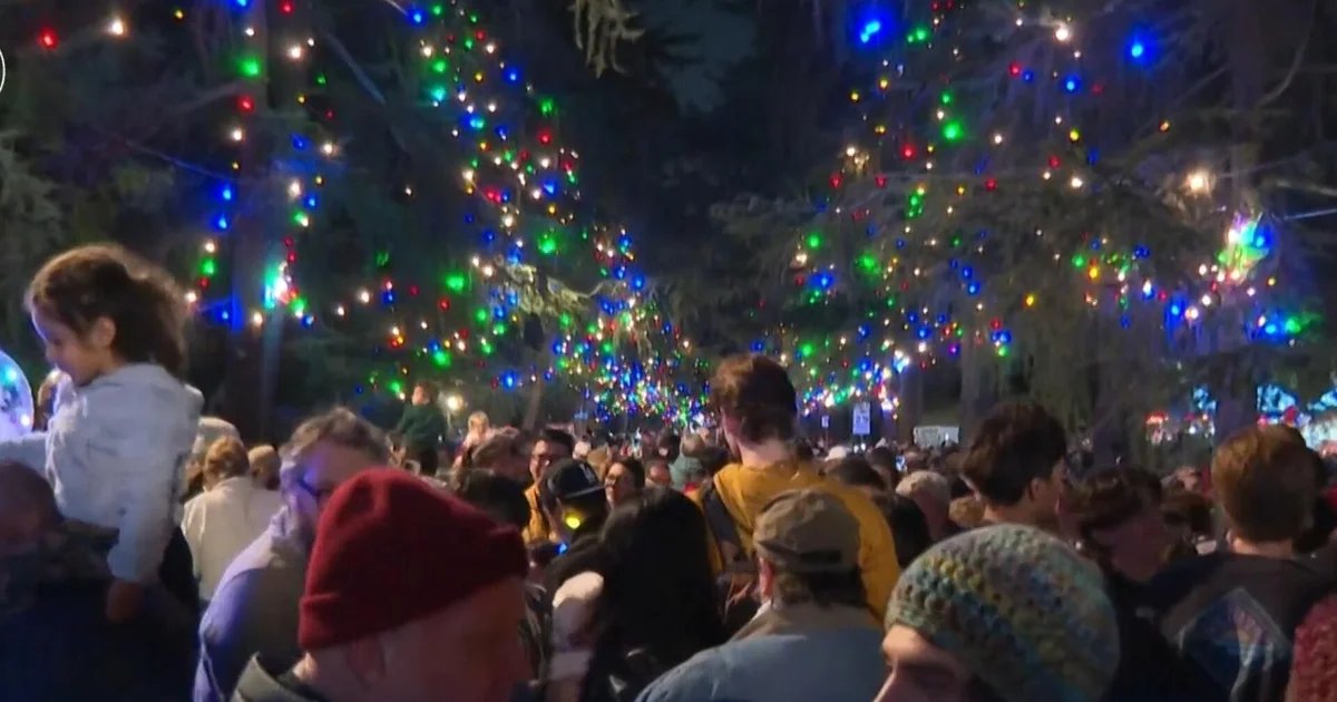 Altadena brings Christmas Tree Lane back to life after devastating fire
