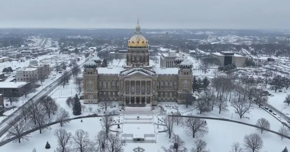 Frigid cold weather blasts parts of the U.S.