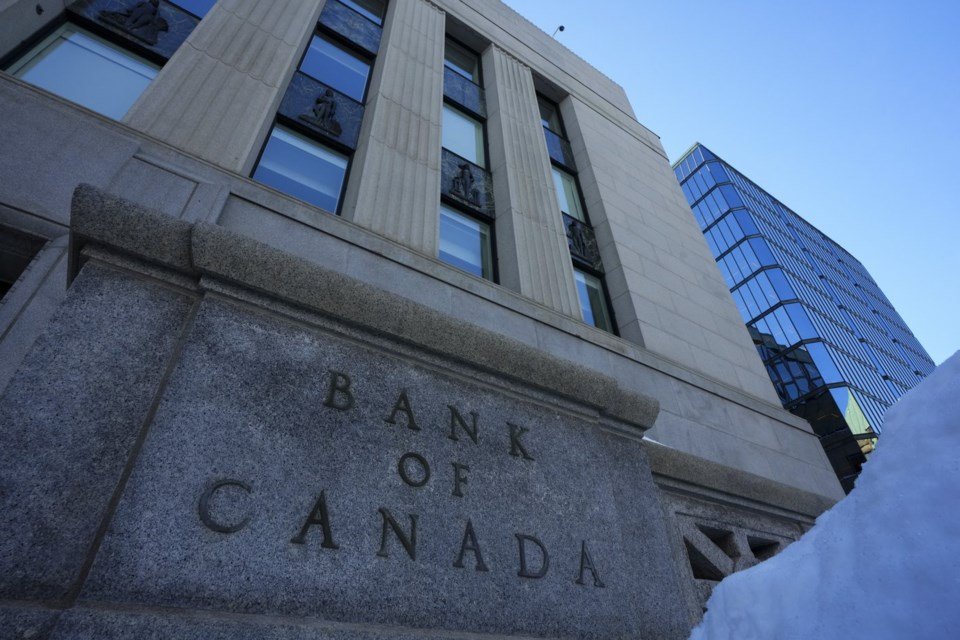 Bank of Canada leaves key interest rate unchanged at 2.25%