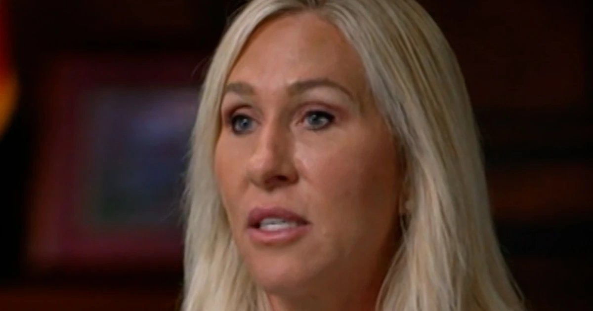 Marjorie Taylor Greene speaks out about rift with Trump