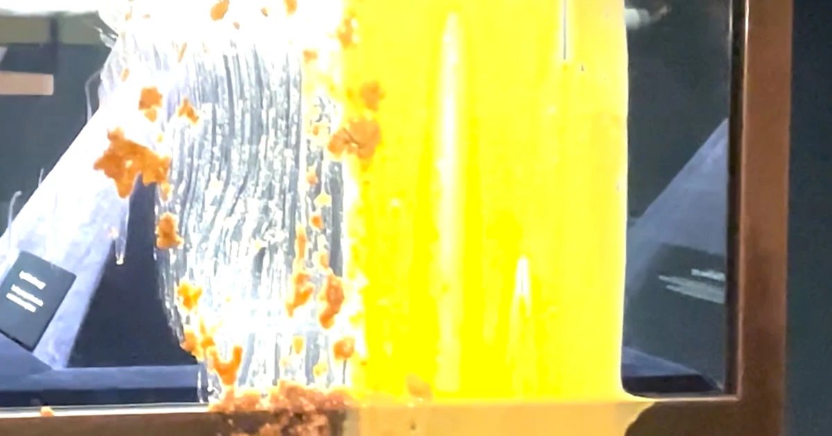 Protesters smear dessert on the Crown Jewel’s case