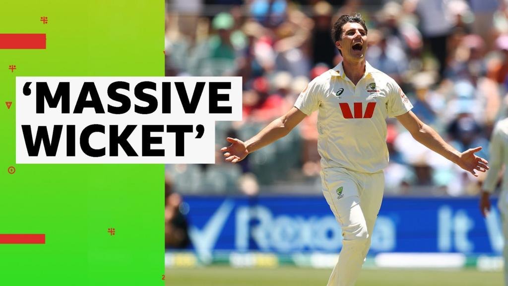 The Ashes 2025 third Test – day two: Australia’s Pat Cummins dismisses England’s Joe Root