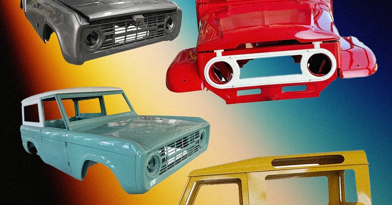 The Instagram-Fueled Boom in Copycat Vintage Car-Body Shells