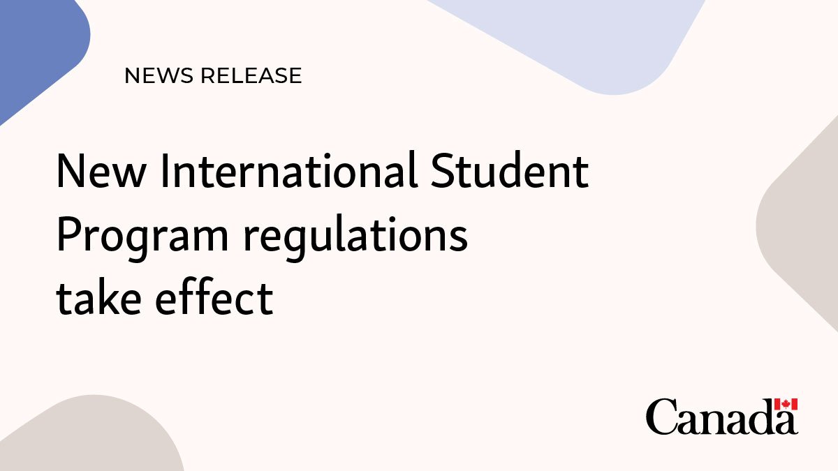 New International Student Program regulations take effect