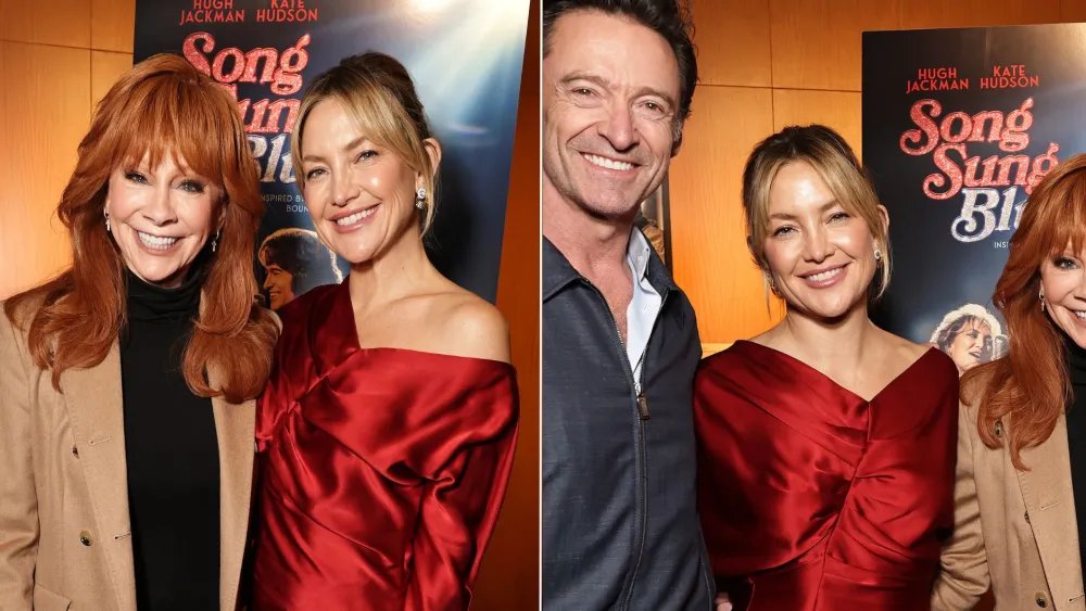 Kate Hudson Adds Red Satin to Her Ongoing Silky Press Tour Streak