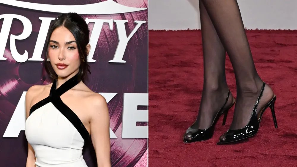 Madison Beer Embraces the Peep-Toe Pump Trend at 2025 Hitmakers Brunch