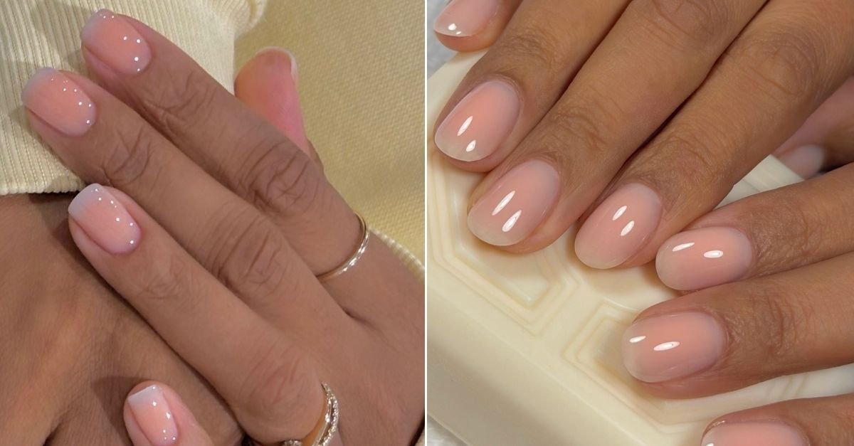 Peach Milk Nails Are Set to Dominate 2026 Nail Trends