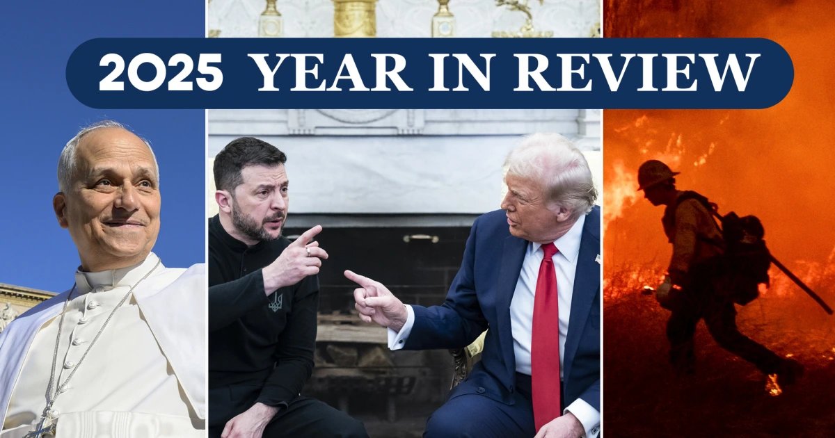 Year in Review 2025: Trump tariffs, Charlie Kirk, Pope Leo XIV, Rob Reiner, ‘Wicked: For Good’ and more