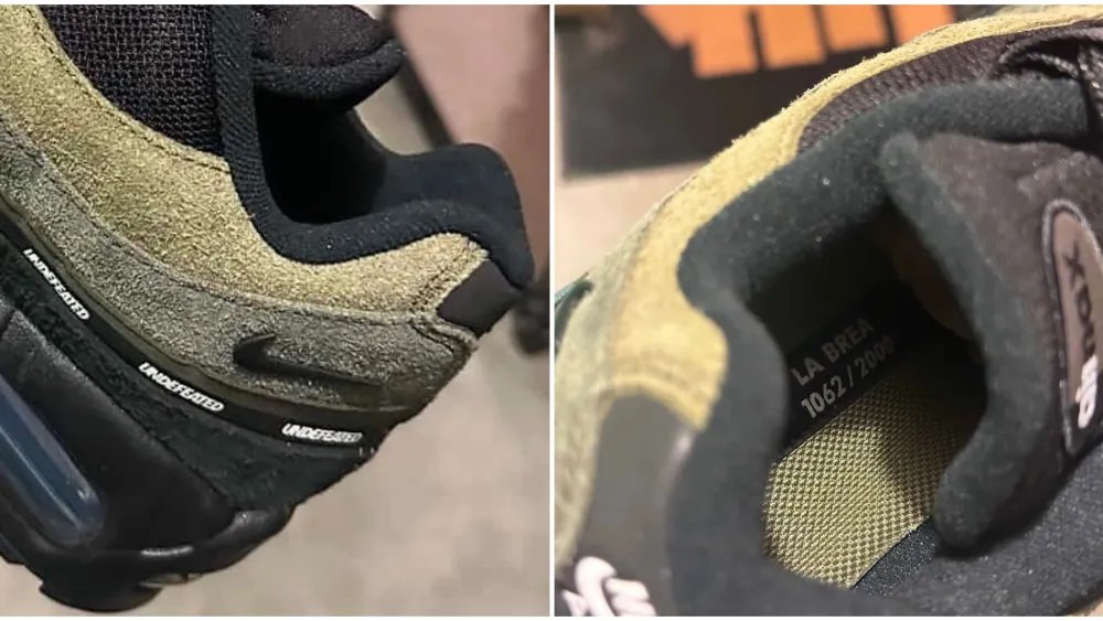 Undefeated x Nike Air Max 95 OG Big Bubble ‘Medium Olive’ IB4523-200