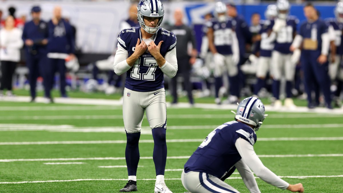 Cowboys kicker Brandon Aubrey sets multiple NFL records on ‘TNF’ vs. Lions