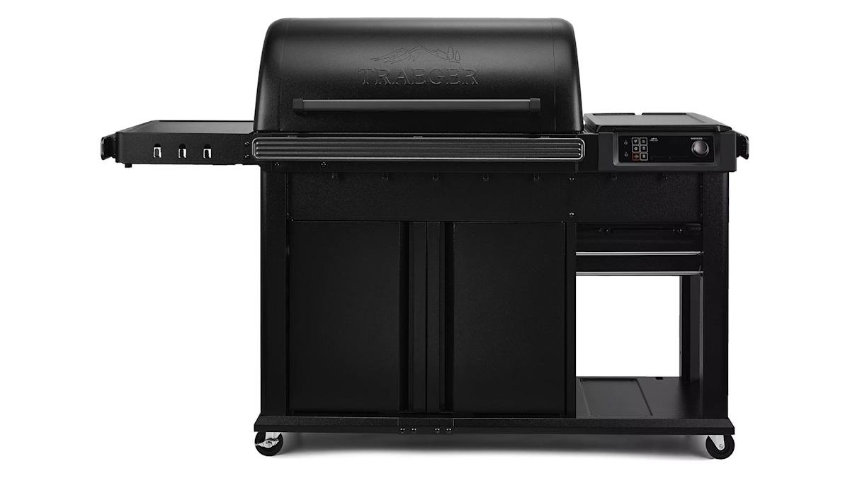 Traeger debuts Woodridge Pro Plus grill with Wi-Fi features and built-in storage cabinet