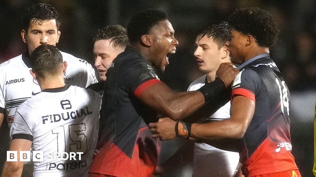 Saracens 20-14 Toulouse: Saracens secure famous win in Champions Cup Pool 1