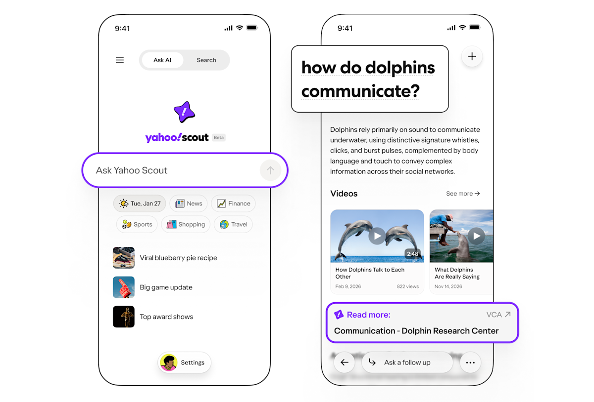 Yahoo is adding generative AI to its search engine