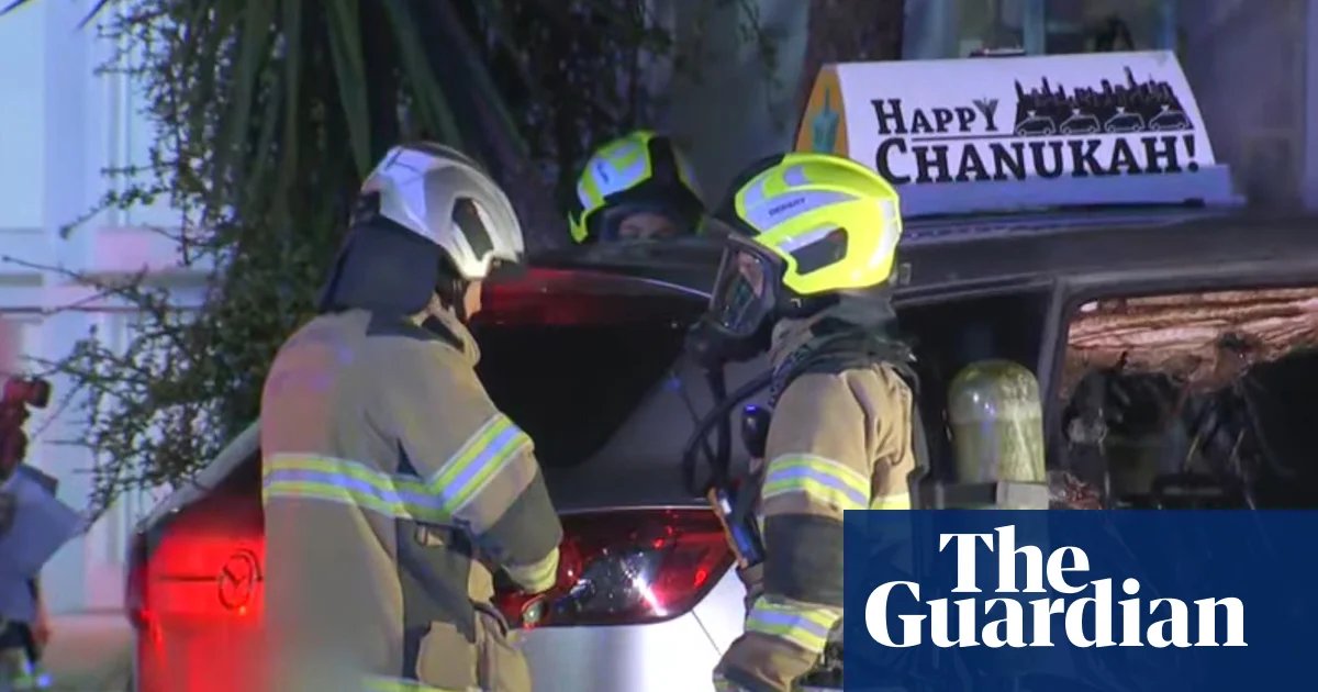 Man arrested over alleged Melbourne arson attack on car with Hanukah decorations | Victoria