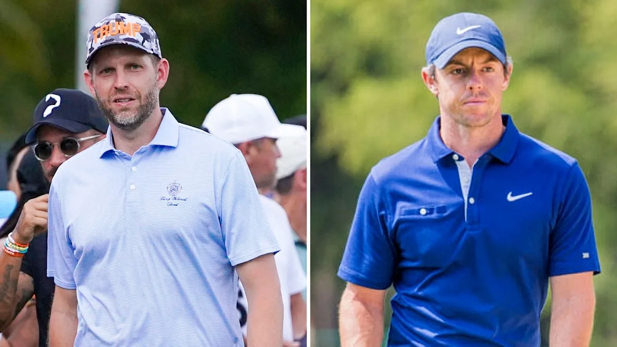 Eric Trump Says ‘Friend’ Rory McIlroy Helped President Trump Host Irish Open