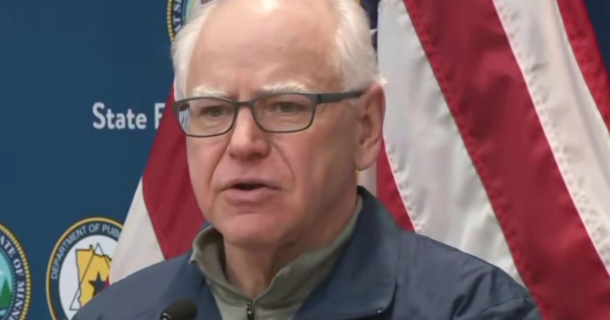 Walz speaks about ICE shooting investigation