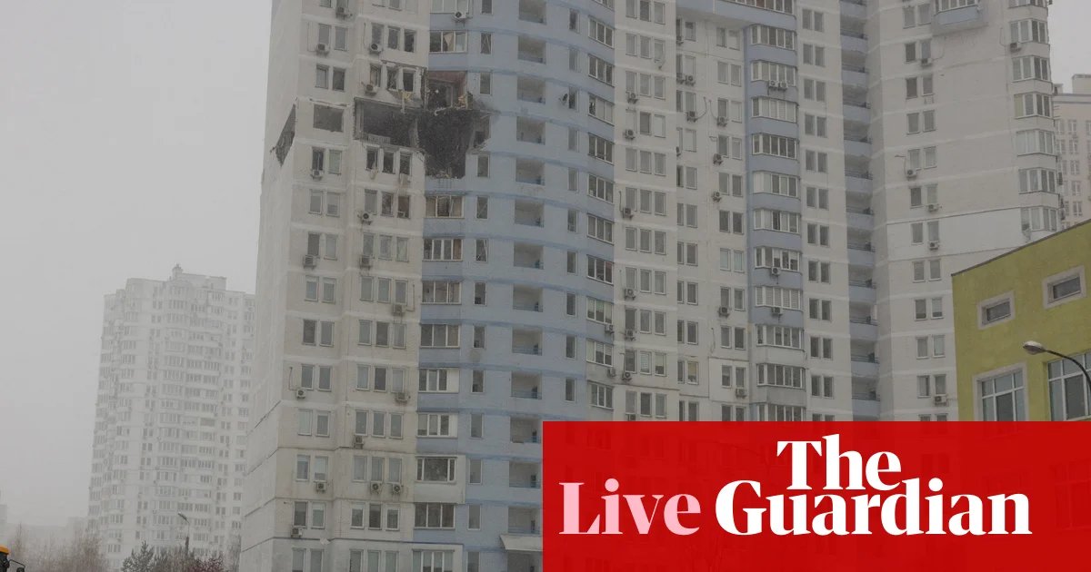 Kyiv urges stronger action against ‘shadow fleet’ after Russia strikes Ukraine overnight – Europe live | Europe