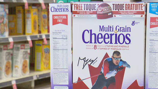 Breakfast of champions: P.E.I. Para skier Mark Arendz featured on Cheerios boxes