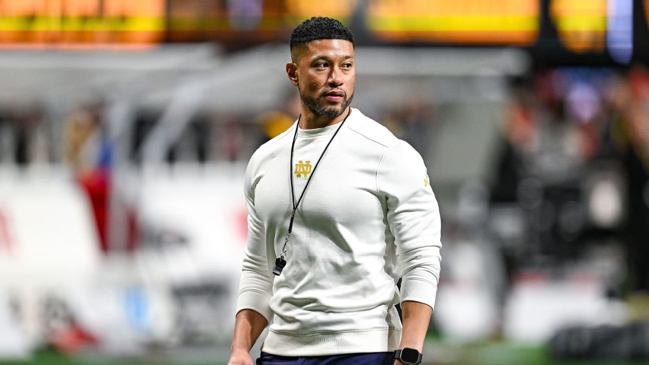 Notre Dame denies battery allegation against Marcus Freeman