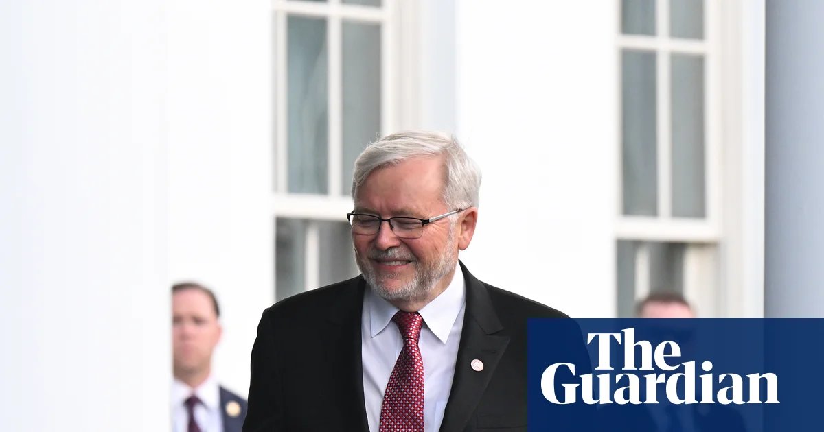 Kevin Rudd will step down as ambassador to the US a year early | Kevin Rudd