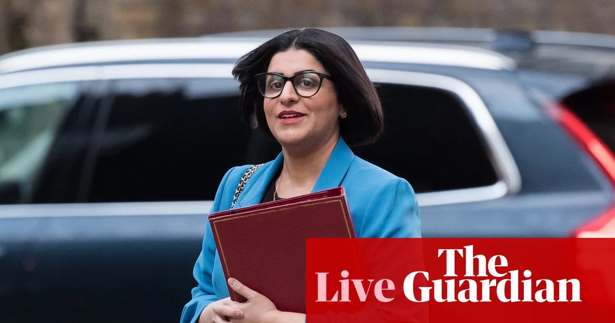 Home Office says illegal-working raids and arrests at record level – UK politics live | Politics
