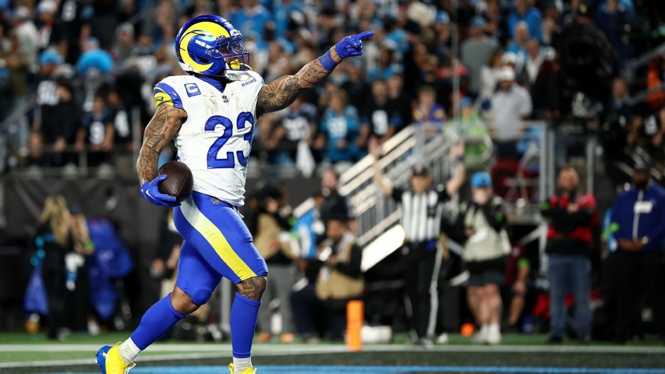 NFL playoffs: How the Rams’ offense flows through the run game