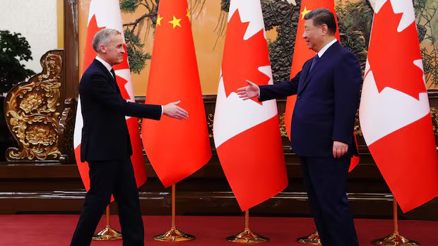 Canada reaches tariff-quota deal with China on EVs, canola
