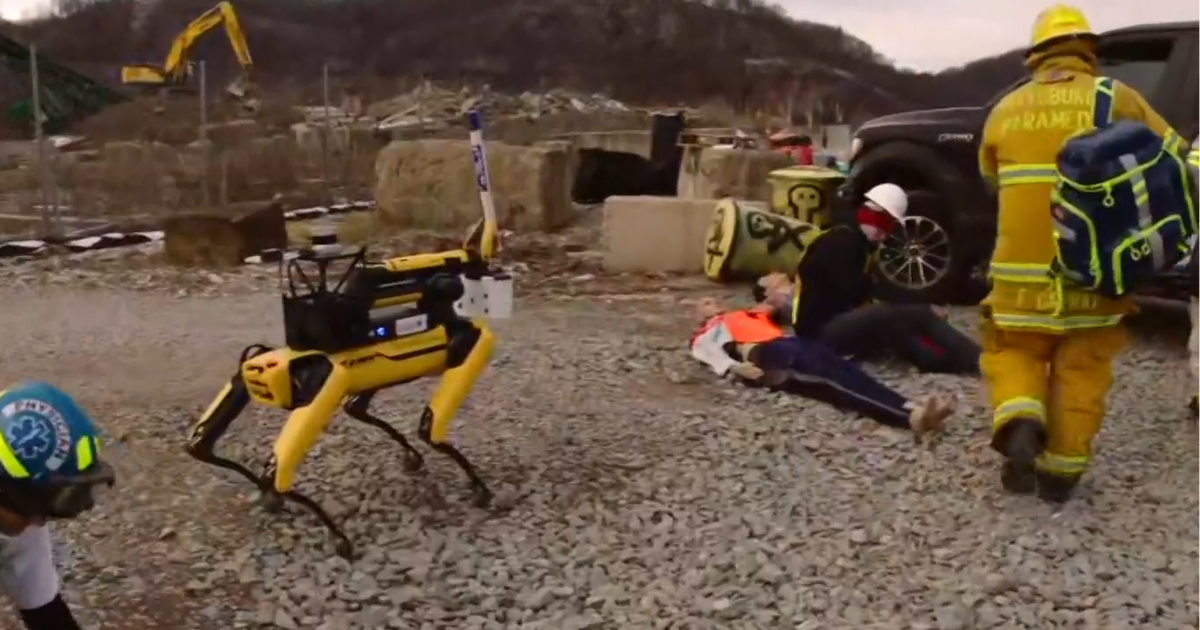 Pittsburgh researchers developing lifesaving robot “dogs”
