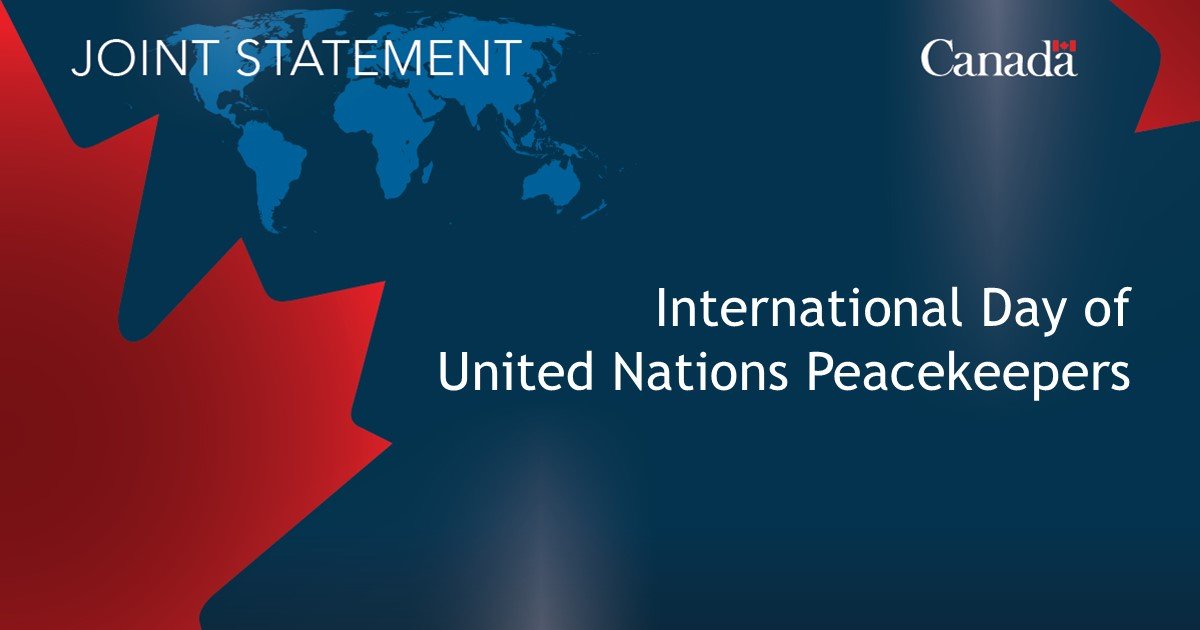 Statement on International Day of United Nations Peacekeepers