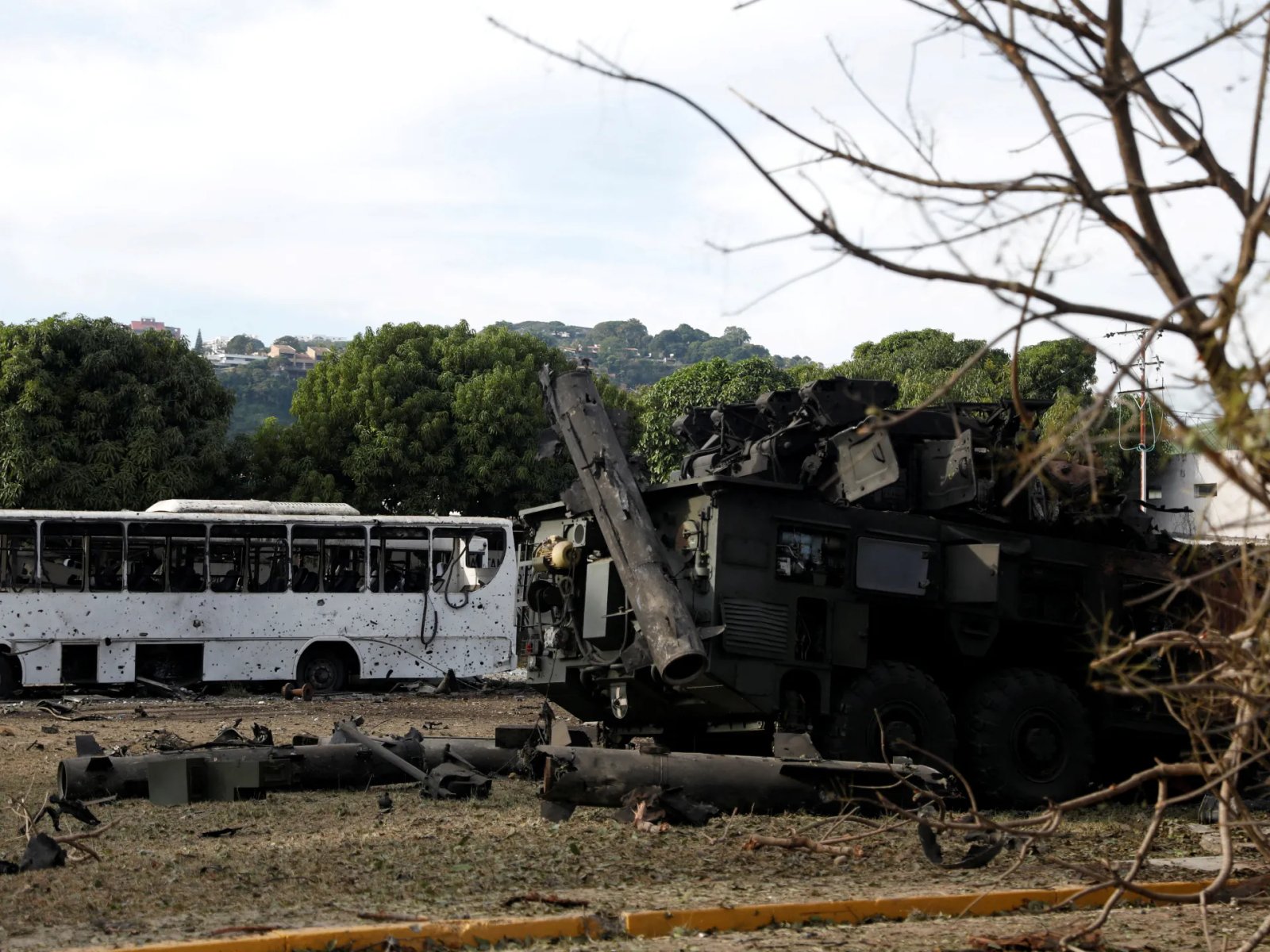 Photos: Aftermath of US air strikes in Venezuela | Human Rights News