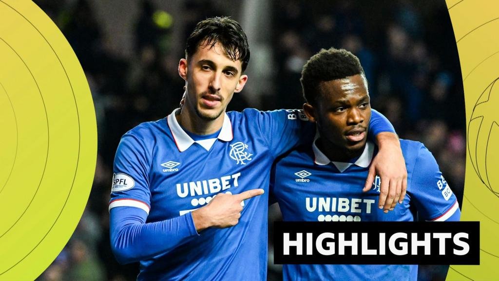 All the goals as Rangers blow away Annan in Scottish Cup