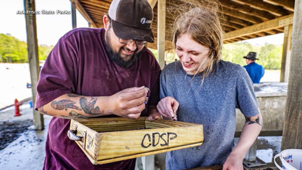 WATCH:  Inside the search for diamonds in Arkansas