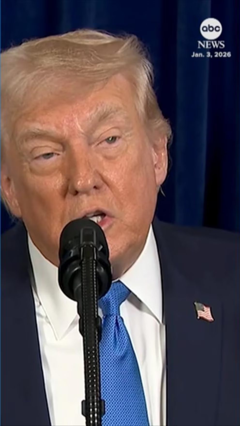 WATCH:  President Trump addresses nation after capture of Venezuelan President Maduro