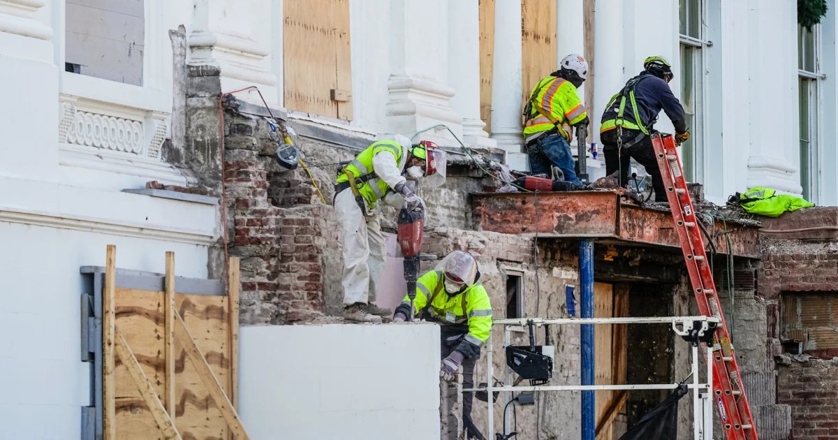 Federal Reserve vs. White House renovations