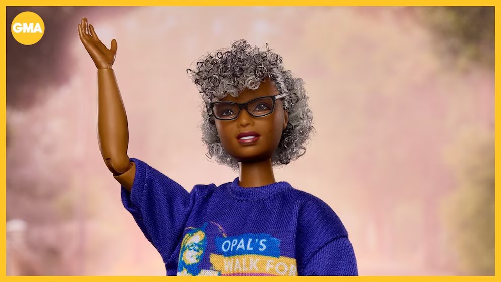 WATCH:  Mattel celebrates 'grandmother' of Juneteenth Opal Lee with new Barbie doll