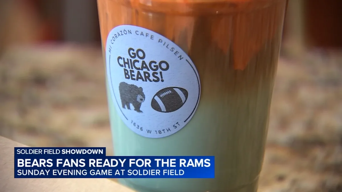 Fans rallying behind Chicago Bears with parties, food specials for Rams playoff game