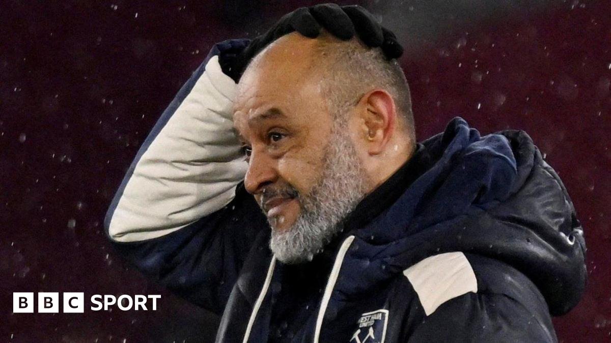 West Ham: ‘An impossible task?’ Ten-game winless run leaves Nuno Espirito Santo’s side facing drop