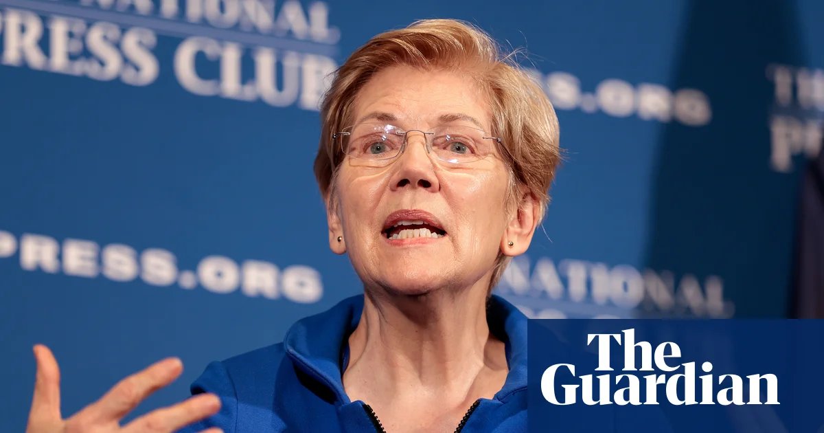 Trump’s attempt to control Fed ‘undermines America’, Elizabeth Warren warns | Elizabeth Warren